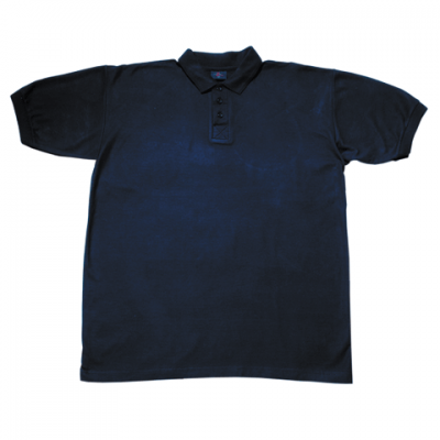 Рубашка ПОЛО, хлопок 100%, синий, р.52-54 (XXL) 610195
