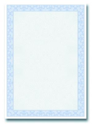 Сертификат-бумага BRAUBERG А4, 25 листов, 115 гр., в суперобложке, голубая сеточка, 122618 122618