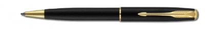 Ручка шариковая PARKER Sonnet Matte Black корпус матов. черный, позолоченные детали 140282