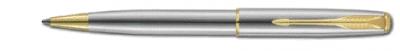 Ручка шариковая PARKER Sonnet GT корпус нерж. сталь, позолоченные детали 140332