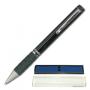 Ручка шариковая BRAUBERG бизнес-класса, корпус черный, хром. детали, резин. накладка, 140715, синяя 140715