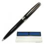 Ручка шариковая BRAUBERG бизнес-класса, корпус черный, хром. детали, 140720, синяя 140720