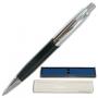 Ручка шариковая BRAUBERG бизнес-класса, корпус черн., хром. детали, 140912, синяя 140912