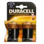 Батарейка DURACELL D LR20, комплект 2шт., в блистере, 1.5В, (работает до 10 раз дольше) 450401