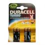 Батарейка DURACELL Turbo AAA LR3, комплект 4шт., в блистере, 1.5В, (самая мощная щелочная батарейка) 450405