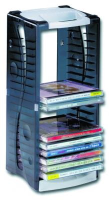 Подставка для СD/DVD BRAUBERG на 20 дисков, разборная, упак. с европодвесом, 510201 510201