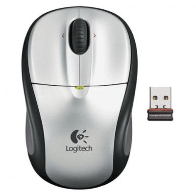 Мышь беспроводная оптическая LOGITECH M305, USB, 2 кнопки+1 колесо-кнопка, для ноутбука, (910-000940 510344