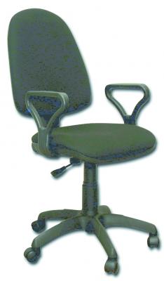 Кресло для оператора &quot;Престиж&quot; с подлокотниками, черное (В-14) 530053