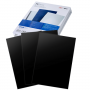 Обложки д/переплета GBC(ДжиБиСи) HiGloss, набор 100шт, А4, картон 250г/м, черные, CE020010 530215