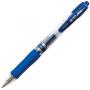 Ручка гелевая "Crown", автоматическая, с резиновой манжеткой, синяя (24165)