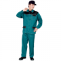 Костюм (куртка+брюки) "Стандарт-4", зеленый/черный, р.44-46 (88-92), рост3-4 (170-176), Р2-98 610321