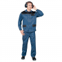 Костюм (куртка+брюки) "Стандарт-4", синий/черный, р.44-46 (88-92), рост3-4 (170-176), Р2-97 610331