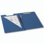Папка-планшет BRAUBERG с верхним прижимом и крышкой А4 картон/ПВХ, синяя (удвоенный срок службы) 221489
