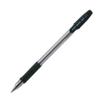 Ручка шариковая &quot;Pilot&quot; BPSGP, (0.7) с резиновой манжеткой, черная (01249) 