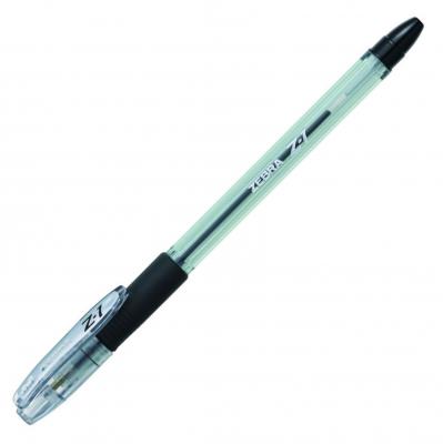 Ручка шариковая &quot;Zebra&quot; Z-1, 0.7мм, черная (23368) 