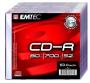 Диски Emtec CD-R 80MIN / 700MB / 52x / slimcase (23523)